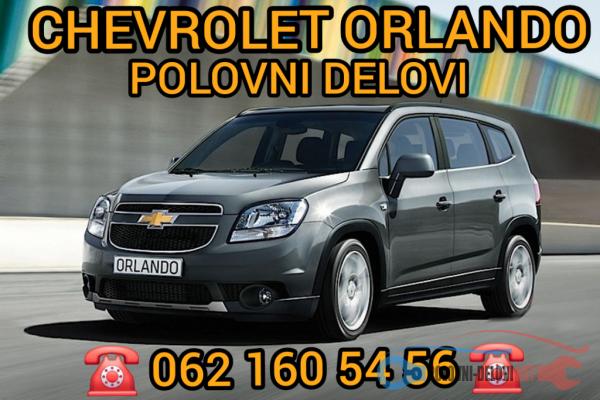 Polovni Delovi Za Chevrolet Orlando Kompletan Auto U Delovima