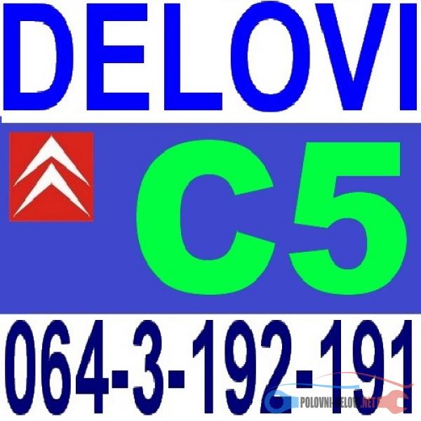 Polovni Delovi Za Citroen C5 DISPLEJ TABLA KM SAT Razni Delovi