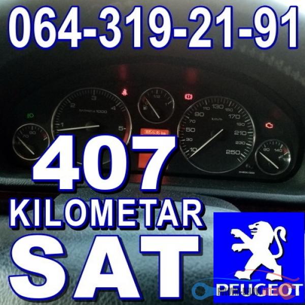 Polovni Delovi Za Peugeot 407 Pežo 407 Kilometar SAT Razni Delovi