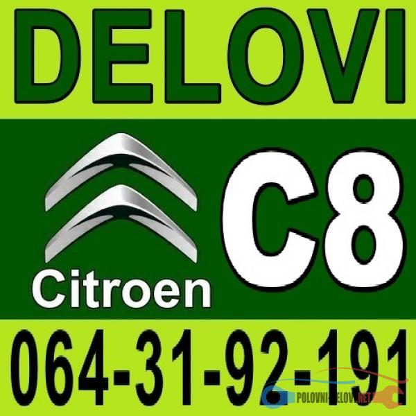Polovni Delovi Za Citroen C8 ABLENDER PREKIDAČ Razni Delovi