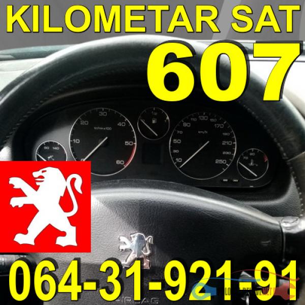 Polovni Delovi Za Peugeot 607 Pežo 607 KILOMETAR SAT Enterijer