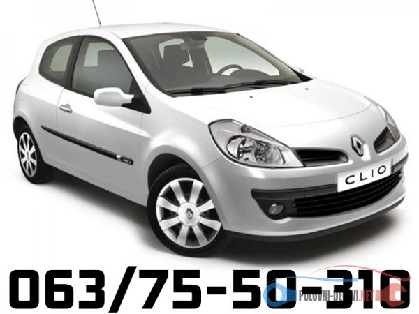 Polovni Delovi Za Renault Clio 3 2005 2012 Kompletan Auto U Delovima