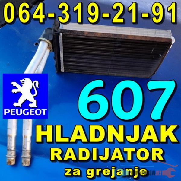 Polovni Delovi Za Peugeot 607 Pežo 607 Mali HLADNJAK Razni Delovi