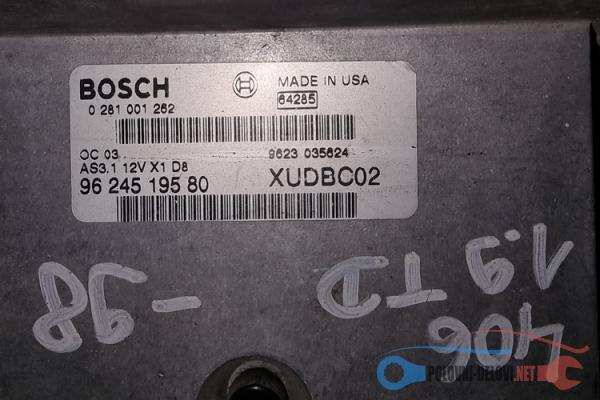 Polovni Delovi Za Peugeot 406 BOSCH 0 281 001 282 Elektrika I Paljenje