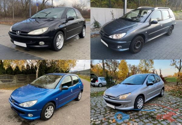 Polovni Delovi Za Peugeot 206 1.1I/1.4I/1.6I Kompletan Auto U Delovima