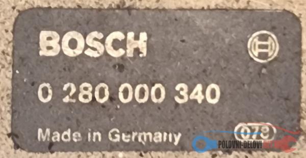 Polovni Delovi Za Peugeot 205 BOSCH 0 280 000 340 Elektrika I Paljenje