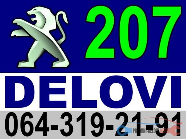 Polovni Delovi Za Peugeot 207 DIZNE Pežo 207 Peugeot Motor I Delovi Motora