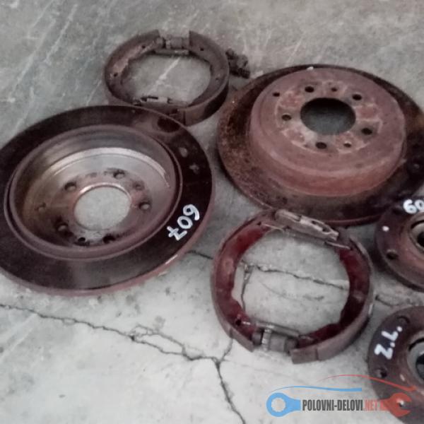 Polovni Delovi Za Peugeot 607 PAKNOVI Zadnji DOBOŠI Kocioni Sistem