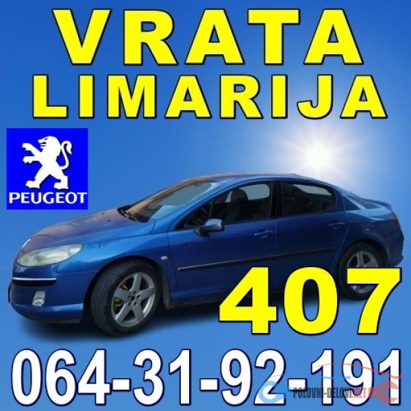 Polovni Delovi Za Peugeot 406 Pežo 407 VRATA LIMARIJA Karoserija