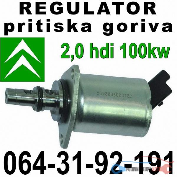 Polovni Delovi Za Citroen C5 REGULATOR Citroen 2,0 Hdi Motor I Delovi Motora