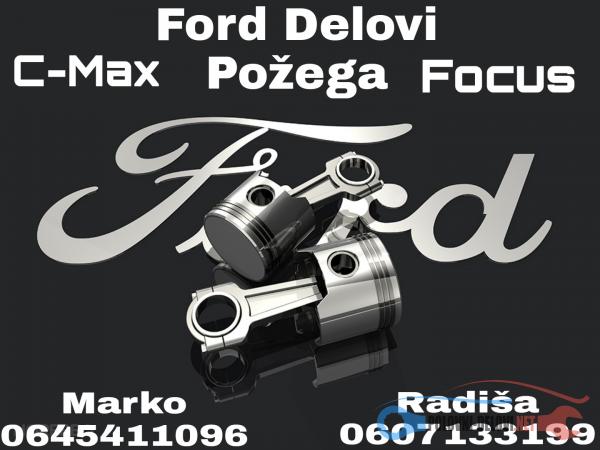 Polovni Delovi Za Ford Focus C Max 1.6tdci Kompletan Auto U Delovima