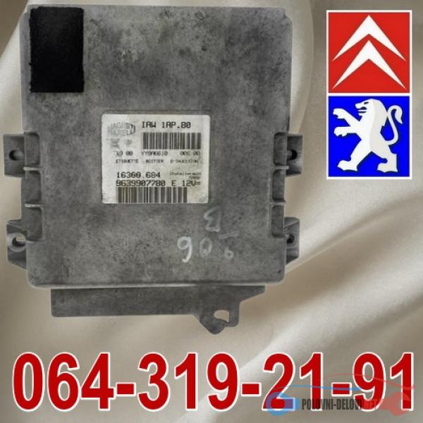 Polovni Delovi Za Peugeot 206 Marelli IAW 1AP.80 Elektrika I Paljenje