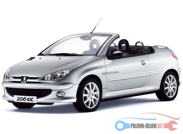 Polovni Delovi Za Peugeot 206 BENZ DIZEL HDI E HDI VTI Kompletan Auto U Delovima